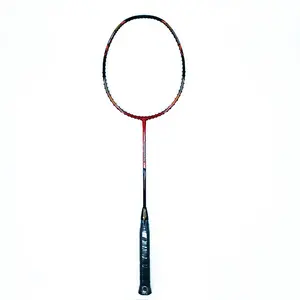 Grosir raket Badminton serat karbon, raket Badminton Logo kustom