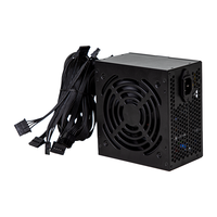 Lineng 500W ATX Masaüstü Bilgisayar Güç Kaynağı 80 PLUS Silver Sertifikalı Aktif Çift Döngülü Bakır Malzeme 20+4 Pinli Arayüz