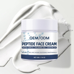 Logo personnalisé Peptide Anti-Rides Réparateur Éclaircissant Soin du Visage Peptide Crème Visage - Product Image 5
