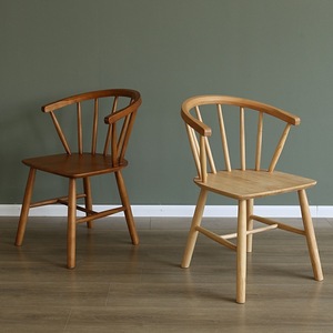 <span class=keywords><strong>Fauteuil</strong></span> Windsor en bois massif à dossier à tiges, chaise de salle à manger Windsor, mobilier de salon <span class=keywords><strong>et</strong></span> d'appartement, prix de gros - Product Image 2