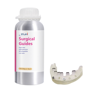 Ifun Nhựa Lỏng Có Mùi Và Độ Nhớt Thấp Hiệu Quả Cao Dùng Cho Máy In <span class=keywords><strong>3d</strong></span> DLP Để Bàn Áp Dụng Cho Hướng Dẫn Phẫu Thuật, Mô Hình Nha Khoa - Product Image 1