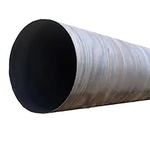 Petrol ve gaz boru hattı için kullanılan 609 mm kalınlığında çelik boru SSAW karbon çelik boru sarmal dikiş Spiral kaynaklı çelik boru