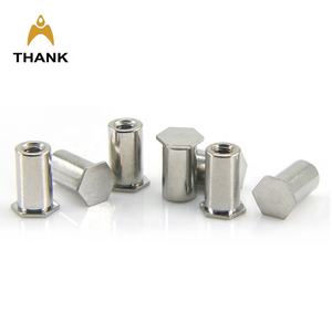 OEM entretoises auto-serrantes en acier inoxydable fastneing blind hex self clinch keyhole presses attaches boulon SO SOS BSO <span class=keywords><strong>BSOS</strong></span> - Product Image 2