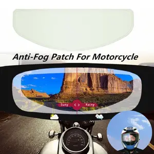 AEP Clear Anti-Fog patch film Universal Motorcycle Helmet Lens Fog Resistant Films for K3 K4 AX8 LS2 HJC MT Helmets