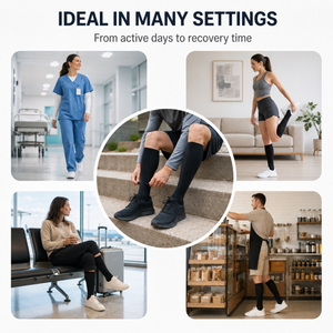 Men Women Knee High <b>Compression</b> <b>Socks</b> for <b>Running</b> Cycling Sport Outdoor Athletic Support Stockings Pressure Custom Logo Design - Product Image 6