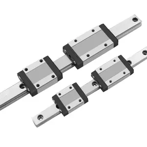 Micro Pillow Block Bearings and Square Linear Guides in 100-4000mm Lengths