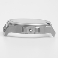 Fabrication CNC OEM ODM en acier inoxydable pour accessoires de montres, surface de cadran métallique, logo personnalisé