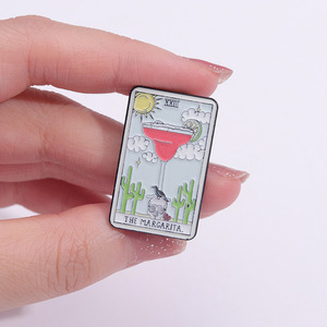 7 Phong Cách Tarot Thực Phẩm Trâm Cài <span class=keywords><strong>Pin</strong></span> Tùy Chỉnh Cà Phê Rượu Vang Đỏ Bánh Rán Bánh <span class=keywords><strong>Pizza</strong></span> Ve Áo Phù Hiệu Mềm Men Pins - Product Image 5