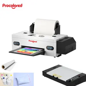 Máquina de impresión de camisetas de automatización de inyección de tinta A3 digital Impresora Dtf de película de transferencia de calor para mascotas