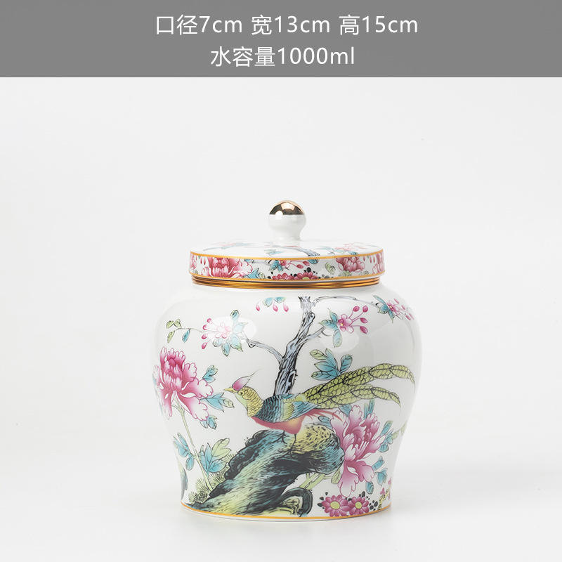 Adición del recipiente de té toque de acabado