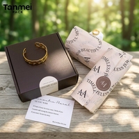 Papier de soie d'emballage pour bijoux avec logo personnalisé Tanmei, imprimé, recyclé, pour emballages cadeaux