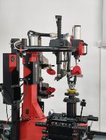 Démonte-pneus entièrement automatique TRIHERO à colonne centrale, sans levier, sans contact, avec élévateur de roues pour jantes de 12 à 28 pouces, équipement de garage