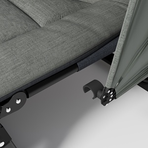 Nouveau design de lit de <span class=keywords><strong>camping</strong></span> réglable pliable et léger pour l'extérieur avec auvent pour les loisirs, le <span class=keywords><strong>camping</strong></span>, la randonnée et la pause du midi. - Product Image 5