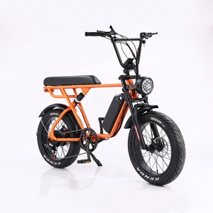 จักรยานไฟฟ้าเสือภูเขาแบบเต็มระบบกันสะเทือน ขนาดยาง 20"*4.0  7 สปีด 48V 500W ยางสำหรับหิมะ รุ่น XD20 - Product Image 4