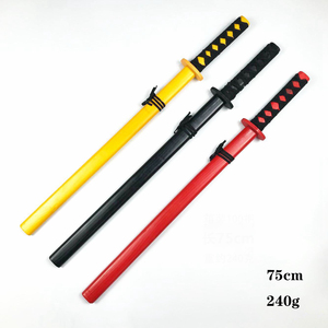Venta al por mayor de juguetes para deportes al aire libre entrenamiento tradicional de los niños Guerrero <span class=keywords><strong>espadas</strong></span> niños juguete Ninja espada Katana espada de madera Juguetes - Product Image 5
