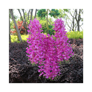 Artificial Wisteria Flower Garland 100cm Long Wedding Home Decor Silk <b>Vine</b> Ceiling Hanging Floral Decoration - Product Image 2