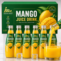Usine OEM de jus de mangue 100% |   Sans sucre, prix de gros, échantillon gratuit, marque privée OEM ODM, boisson