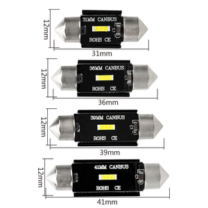 Ampoule LED C5W pour voiture, 31mm 36mm 39mm 41mm, lampe de lecture Festoon, éclairage intérieur de voiture, lampe de coffre, lampe de porte, DC 12V - Product Image 4