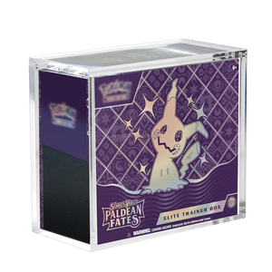 Custodia Protettiva in Acrilico Personalizzata Anti-UV al 99% per Pokémon Elite Trainer Box (ETB) e Booster Box con Coperchio Magnetico - Product Image 1