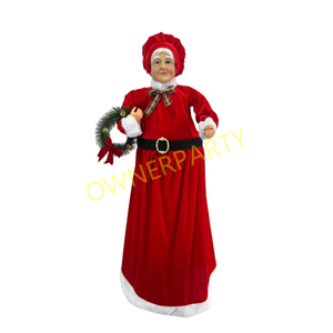 Venta al por mayor Sra. Claus bailando Santa Venta caliente decoración de Navidad baile animado Santa Claus para vacaciones festivas - Product Image 2