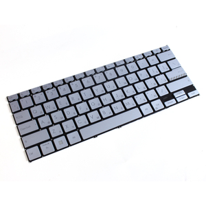 Teclado para Portátil con Diseño en Español, Compatible con X1402, Color Plateado - Product Image 5