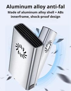 Aluminum With Fan Cooler <b>M</b>.<b>2</b> Nvme <b>Ssd</b> Case Enclosure Support NGFF NVME for Kinston <b>M</b>. <b>2</b> <b>SSD</b> <b>Ssd</b> - Product Image 4