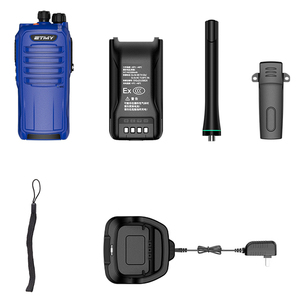 Radio bidireccional portátil analógico a prueba de explosiones UHF 400-470mhz de 16 canales ET-880ex para uso en plataformas de perforación petrolera. - Product Image 6
