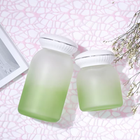 Bouteilles en verre blanc de haute qualité multicolores en gros avec bouchons à vis 200ml/300ml – Gobelets pour enfants et adultes avec logo personnalisé