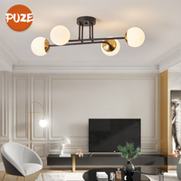 Style nordique élégant Design Simple plafonnier salle à manger couloir balcon éclairage intérieur Led plafonnier