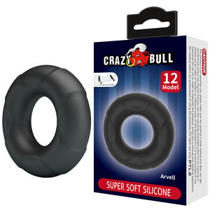 Anillo para Pene de Silicona CRAZY BULL para Hombre, Retrasa la Eyaculación, Anillo para Escroto, Juguetes Sexuales para Adultos - Product Image 1