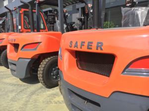 China Fabricación FD80 carretilla elevadora Diesel 7 Ton 8 ton Carretillas elevadoras Precio barato Carretilla elevadora - Product Image 6