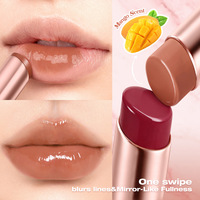 Rouge à lèvres de luxe pour femmes, fini brillant, végétalien, haute pigmentation, couleur intense, effet mat, longue tenue, fini velours