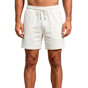 Shorts de sport pour homme, séchage rapide, évacuation de l'humidité, taille élastique avec cordon de serrage, plusieurs poches, coupe confortable, course à pied - Product Image 1