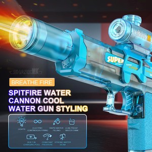 Pistola de Agua Eléctrica de Última Generación con Efectos Luminosos y Destellos, Pistolas de Agua Automáticas con Batería - Product Image 2