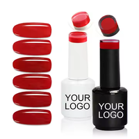 Vente en gros de vernis à ongles classique populaire 3000 couleurs salon vernis à ongles gel UV mode rouge rétro rouge OEM LOGO marque privée