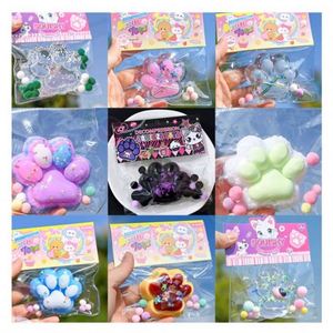 TOYSRUNNER CQ531 2025 New Design Jumbo Size <b>Cat</b> Paw <b>Squishy</b> Toy Sensory Fidget Stress Relief Kawaii Ball Ultra Soft 5 7 Years - Product Image 5