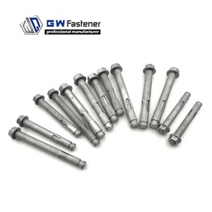 Bulloni Dynabolts M6 M8 M10 M12 M16 Zincati a Caldo con Dado e Rondella, Ancoraggi a Manicotto in Acciaio al Carbonio <span class=keywords><strong>per</strong></span> Applicazioni su Calcestruzzo - Product Image 2
