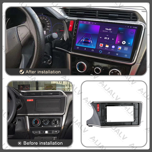 Autoradio <span class=keywords><strong>DVD</strong></span> de <span class=keywords><strong>voiture</strong></span> en sortie d'usine, écran multimédia 10 pouces, cadre stéréo, panneau de façade pour Honda CITY, cadre audio de <span class=keywords><strong>voiture</strong></span> pour tableau de bord - Product Image 6