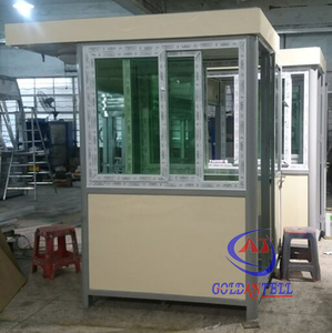 Cabina Prefabbricata Economica in Acciaio, Postazione di Sicurezza Portatile, Chiosco per Controllo Pedaggi, per Ingresso Parcheggi e Cancelli - Product Image 2