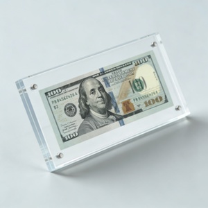 Étagère flottante en acrylique transparent personnalisée, lavable, à montage facile, avec couvercle magnétique, pour présentoir de boîtes booster japonaises - Product Image 6