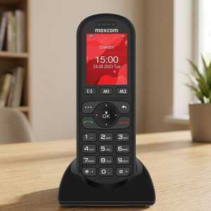 Téléphone fixe sans fil MAXCOMM MW-398 DECT 6.0 4G LTE PSTN pour la maison et le bureau |   Batterie longue durée 1000 mAh |   Téléphone portable économique - Product Image 3