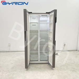 Congélateur vertical de haute qualité, <span class=keywords><strong>vente</strong></span> chaude, commercial, domestique, hôtel, 380L, réfrigérateur à double porte - Product Image 1