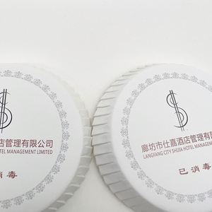 Custom Printed Private Label Custom Hotel Disposable Paper Cup <b>Lids</b> Cup Cover - Product Image 3