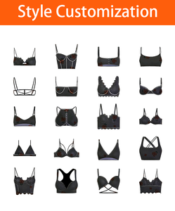 YUNCHI 057 OEM/ODM Reggiseno Modellante Invisibile con Supporto Morbido, <span class=keywords><strong>Taglie</strong></span> Plus, 55% Nylon 45% Spandex - Product Image 4