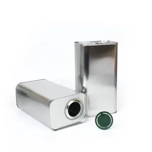 1L 1000ml stock de fábrica al por mayor logotipo personalizado de grado alimenticio aceite de oliva maní canola aceite de motor latas vacías - Product Image 1