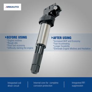 Paquete de bobina de encendido ARKAUTO 12131712219 UF522 para <span class=keywords><strong>BMW</strong></span> 3 5 7 X5 X3 Z3 Z4 2,5 3,<span class=keywords><strong>0</strong></span> 4,4 E39 E46 E60 E92 E66 E53 E83 E85 N46 N43 N46 - Product Image 3