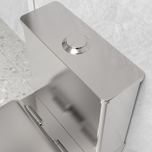 Nhà Máy Trực Tiếp Thép Không Gỉ Sàn Nhà Vệ Sinh-Đứng Một Mảnh Nước Tủ Quần Áo Nhà Vệ Sinh Cho Nhà Tù Bệnh Viện Tàu Tàu - Product Image 5