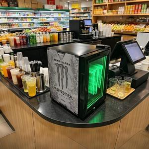 ビジネスニーズに応える信頼性の高いモンスターエネルギー飲み物表示