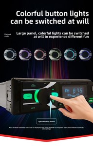 7388 High-Power Car MP3 <b>Player</b> LCD Display FM Radio Dual <b>USB</b> APP Control Mobile Music Playback Charging - Product Image 4