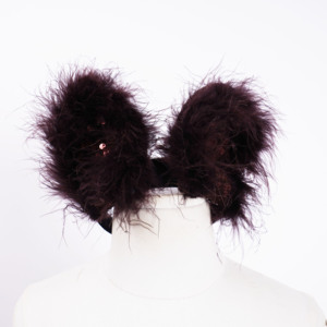 Abito Tutu da <span class=keywords><strong>danza</strong></span> da <span class=keywords><strong>bambina</strong></span> in velluto marrone con paillettes - Product Image 2